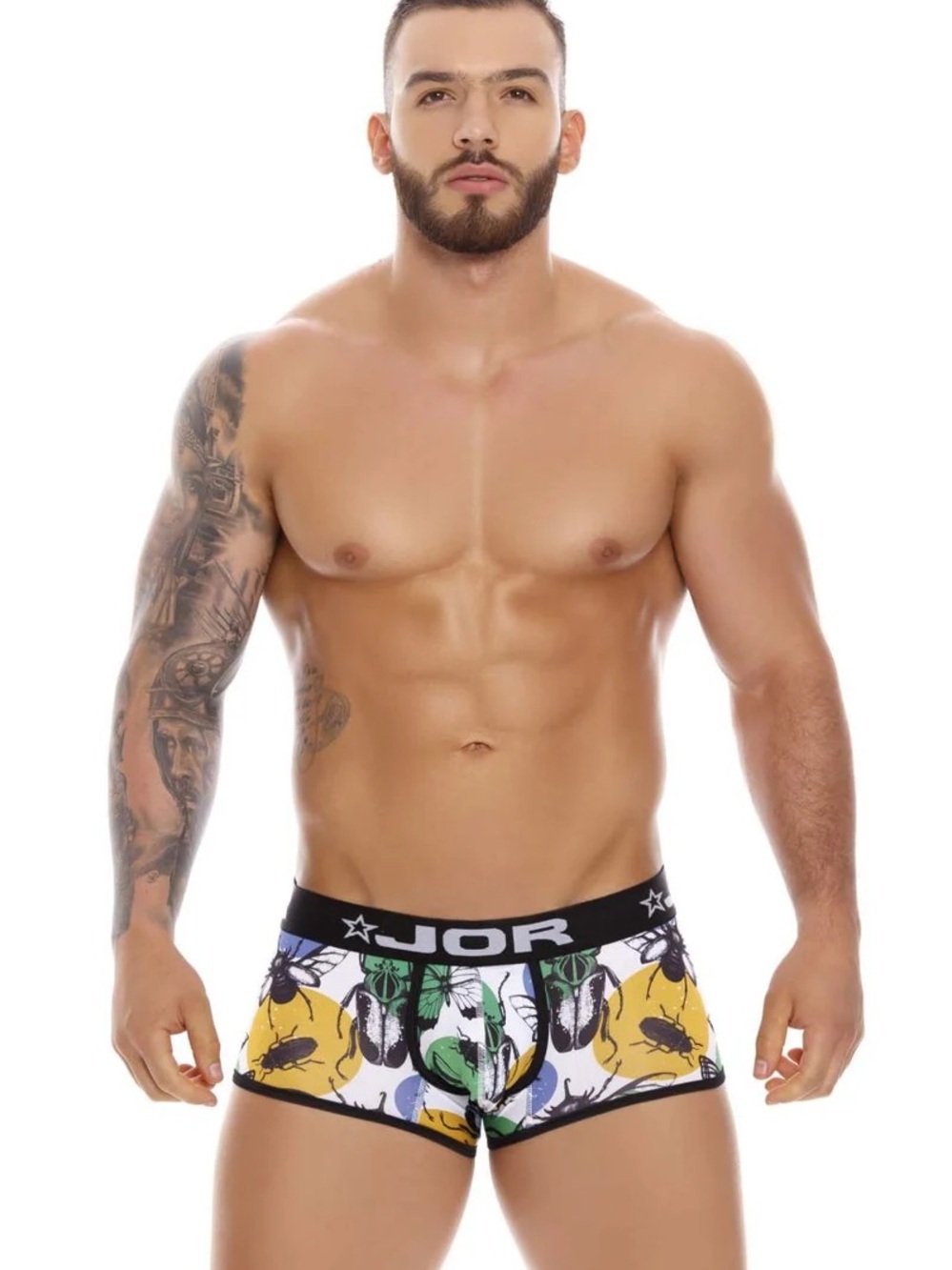 [S] JOR 1240 Beetle Print Boxer Brief Trunk